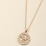 Zodiac Signs Moon Necklace