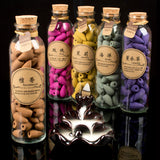 Glass Bottle Incense Cones