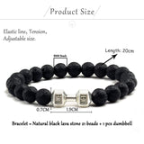 Volcanic Lava Stone Bracelet