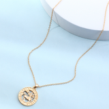 Zodiac Signs Moon Necklace