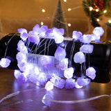 Natural Amethyst Decorative Lights  Stones