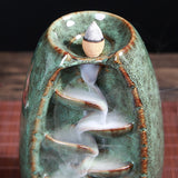 Waterfall backflow incense burner